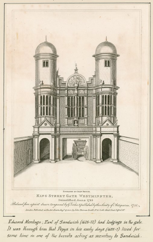 King Street Gate, Westminster od English School