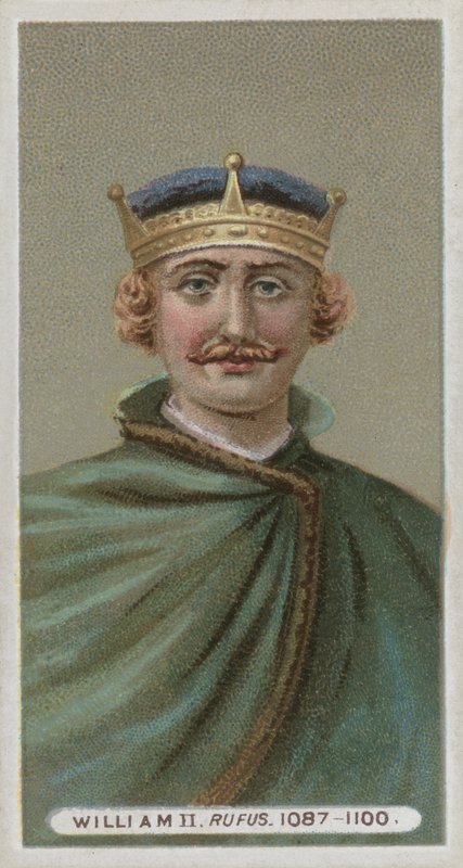Král Vilém II., Rufus od English School