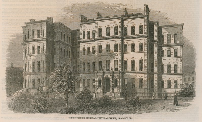 Kings College Hospital, Portugal Street, Lincolns Inn od English School