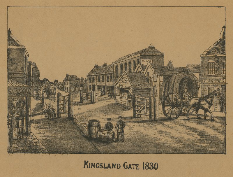 Kingsland Turnpike Gate od English School