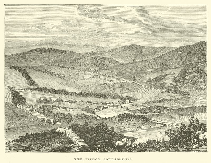 Kirk, Yetholm, Roxburghshire od English School