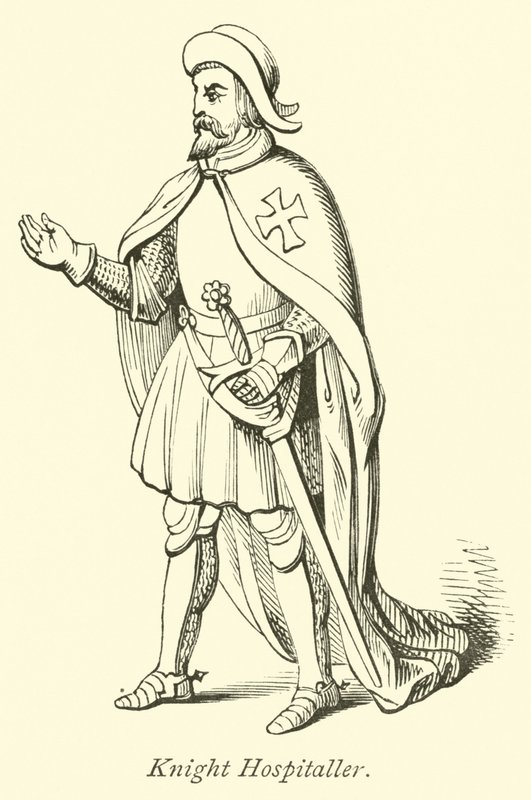 Rytíř Hospitaller od English School