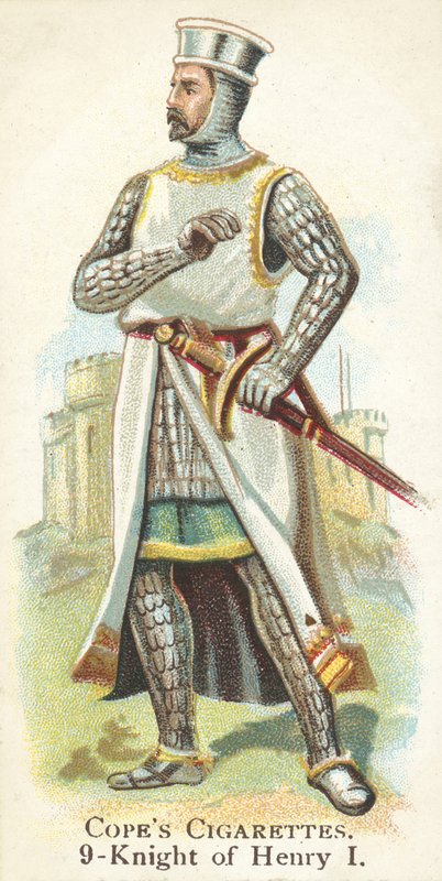 Rytíř, král Jindřich I. (chromolitho) od English School
