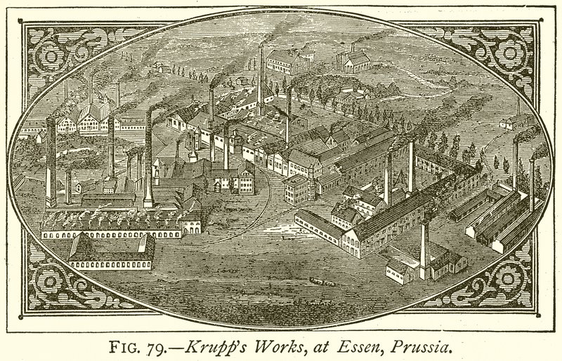 Krupps Works, v Essenu, Prusko od English School