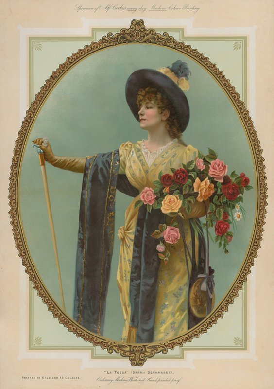 La Tosca, Sarah Bernhardt od English School