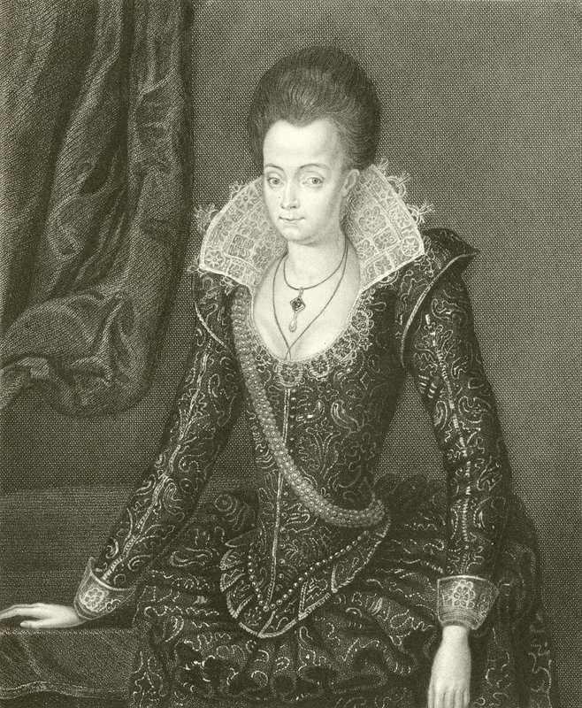 Lady Arabella Stuartová od English School