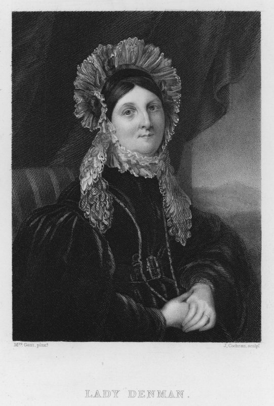 Lady Denman (rytina) od English School