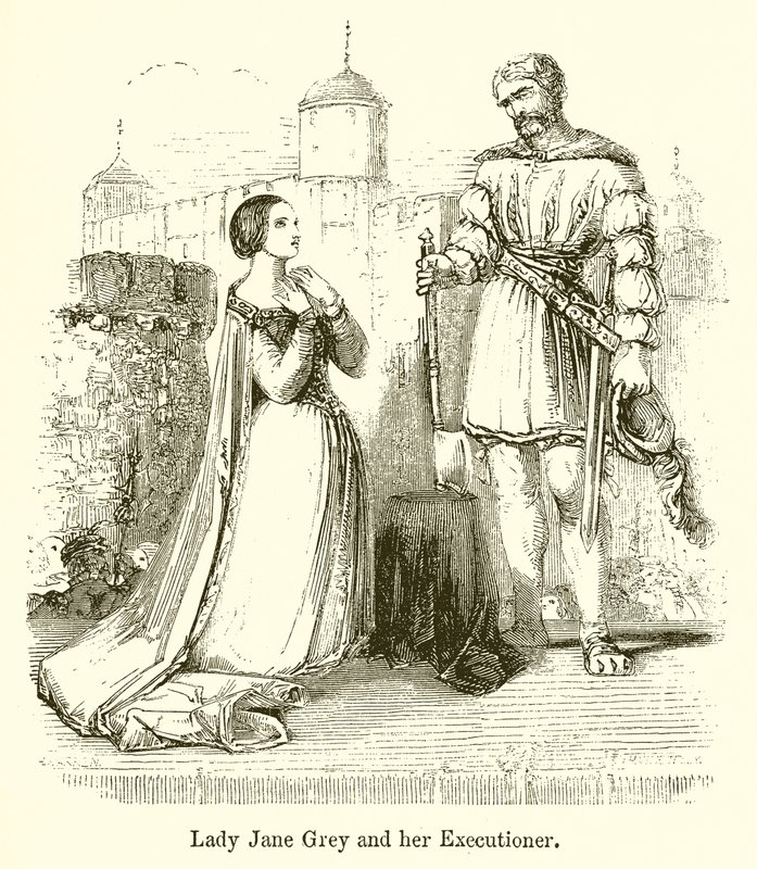 Lady Jane Gray a její kat od English School