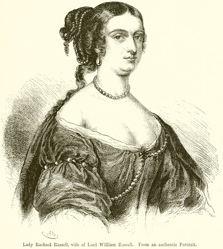 Lady Rachael Russell, manželka lorda Williama Russella od English School