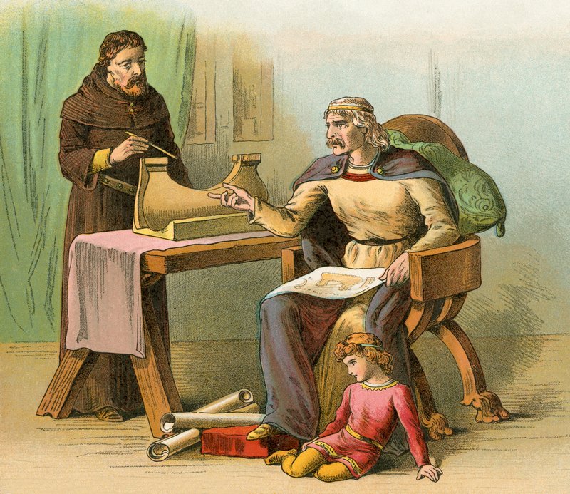 Poslední roky vlády krále Roberta: Stavba lodí od English School