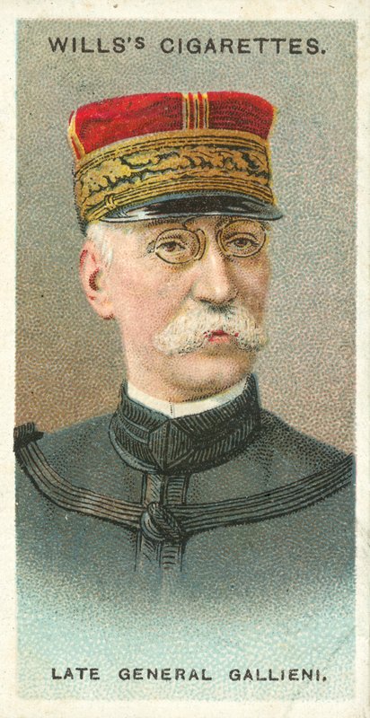 Zesnulý generál Gallieni (chromolitho) od English School