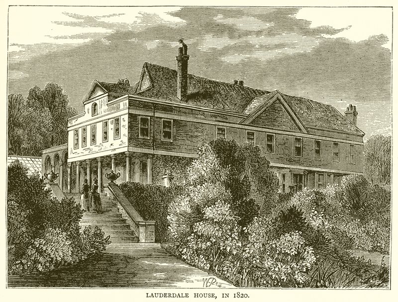 Lauderdale House, v roce 1820 od English School