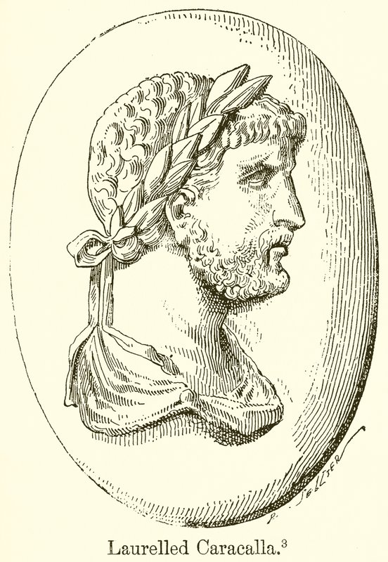 Laureled Caracalla od English School