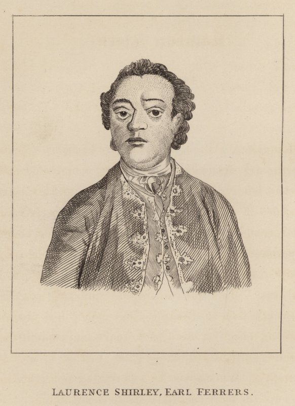 Laurence Shirley, Earl Ferrers od English School