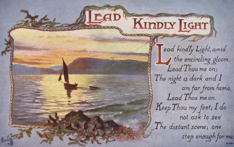 Lead Kindly Light (barevná litografie) od English School