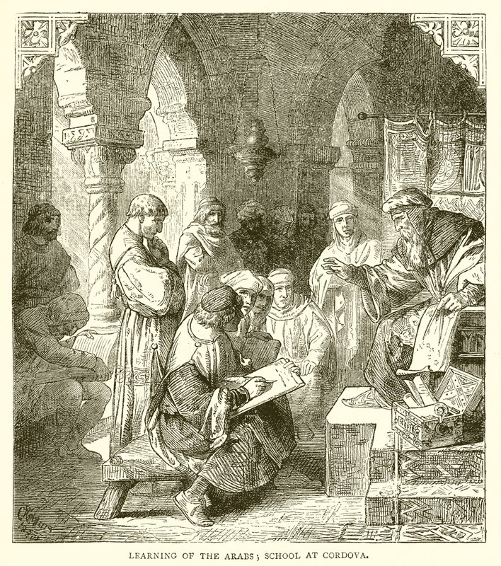 Učení Arabů; Škola v Cordově od English School