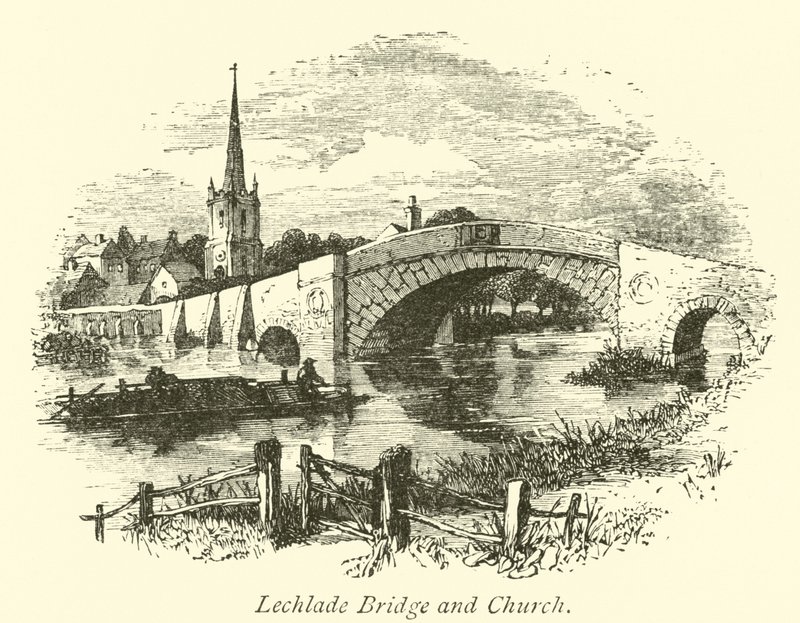 Most a kostel Lechlade od English School