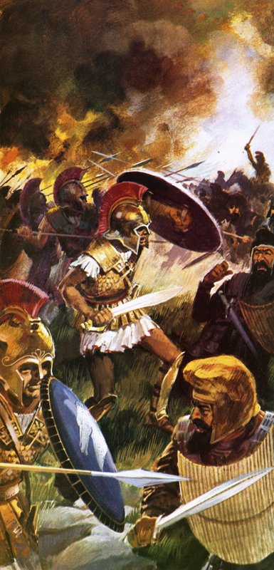 Leonidas a jeho vojáci bojují až do konce od English School