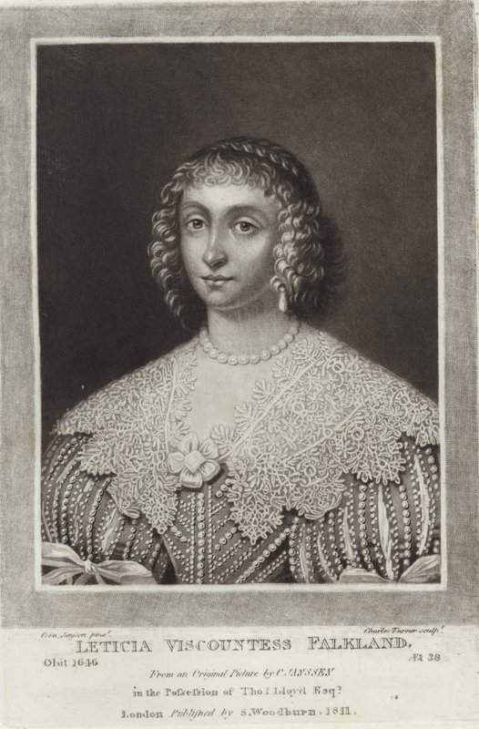 Leticia vikomtesa Falkland od English School