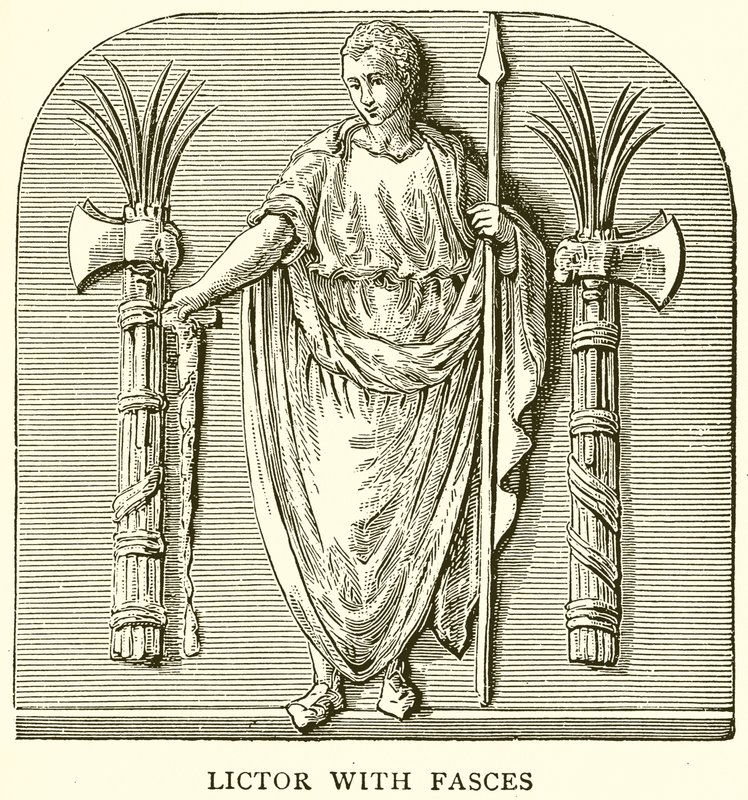 Lictor s fasces od English School