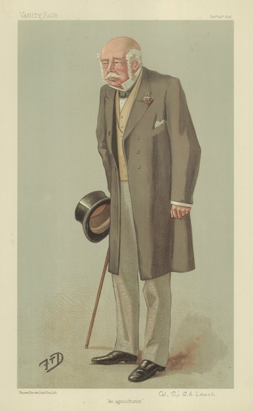 Podplukovník Sir George Archibald Leach od English School