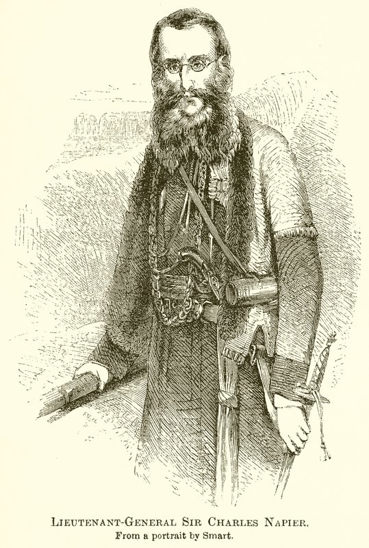 Generálporučík Sir Charles Napier od English School
