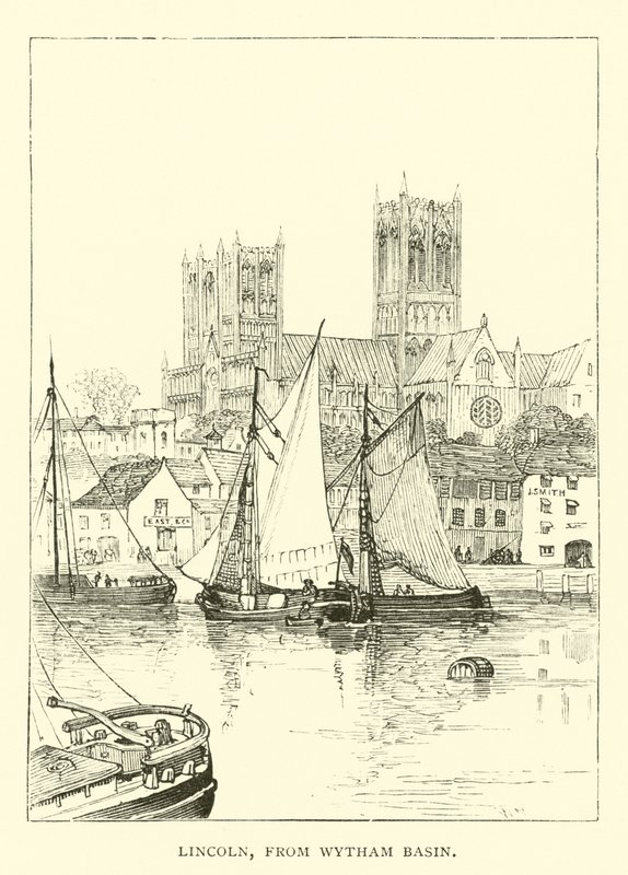 Lincoln, z Wytham Basin od English School