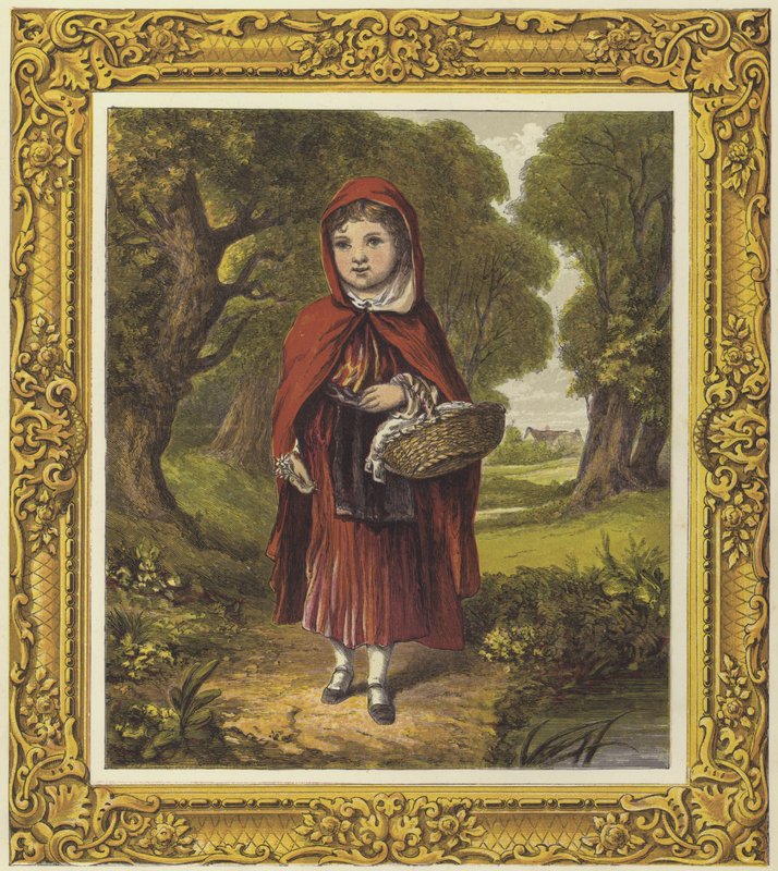 Červená karkulka (barva lito) od English School