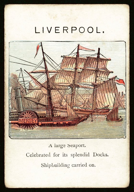 Liverpool (barevné lito) od English School
