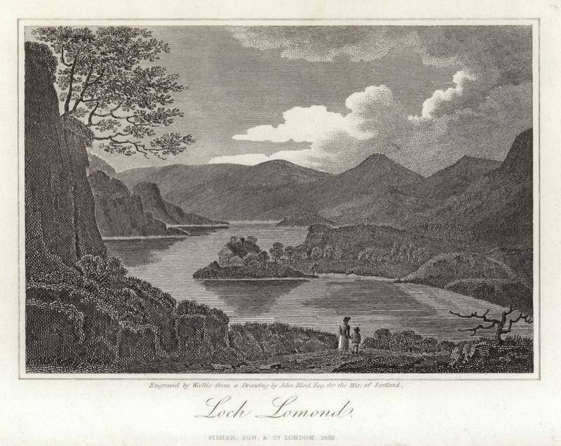 jezero Loch Lomond od English School