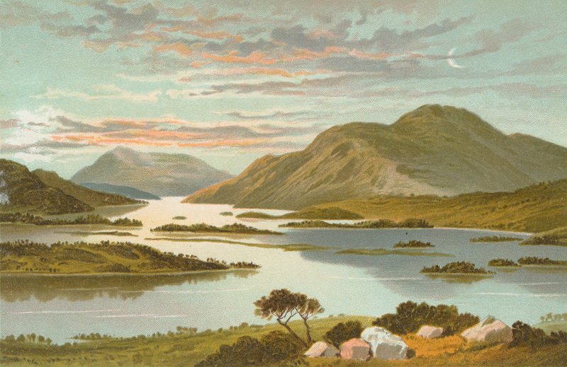 Loch Lomond z Mount Misery od English School