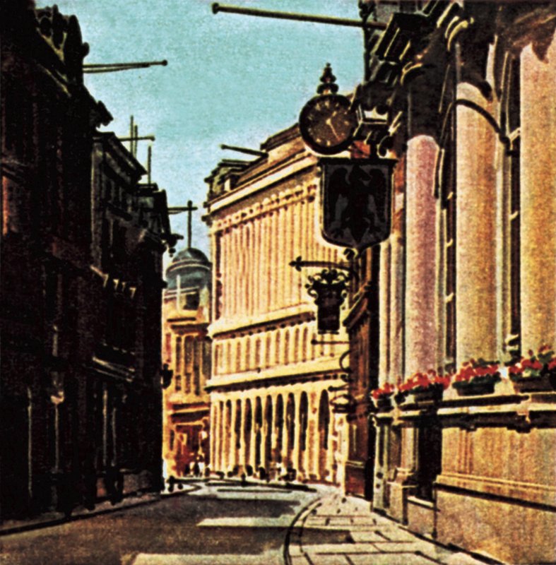 Lombard Street v City of London od English School