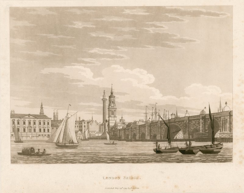 Londýnský most, 1799 od English School