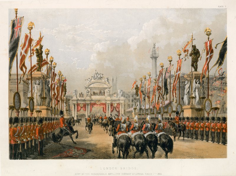 London Bridge, držený Honorable Artillery Company of London, 7. března 1863 od English School