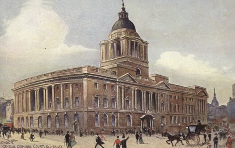 Londýn, Central Criminal Court, Old Bailey od English School