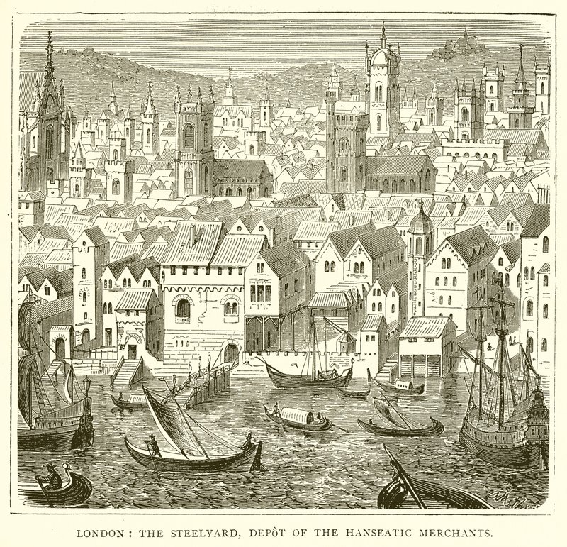 London: The Steelyard, Depot hanzovních obchodníků od English School