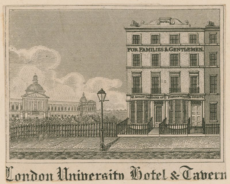 London University Hotel and Tavern, Londýn od English School
