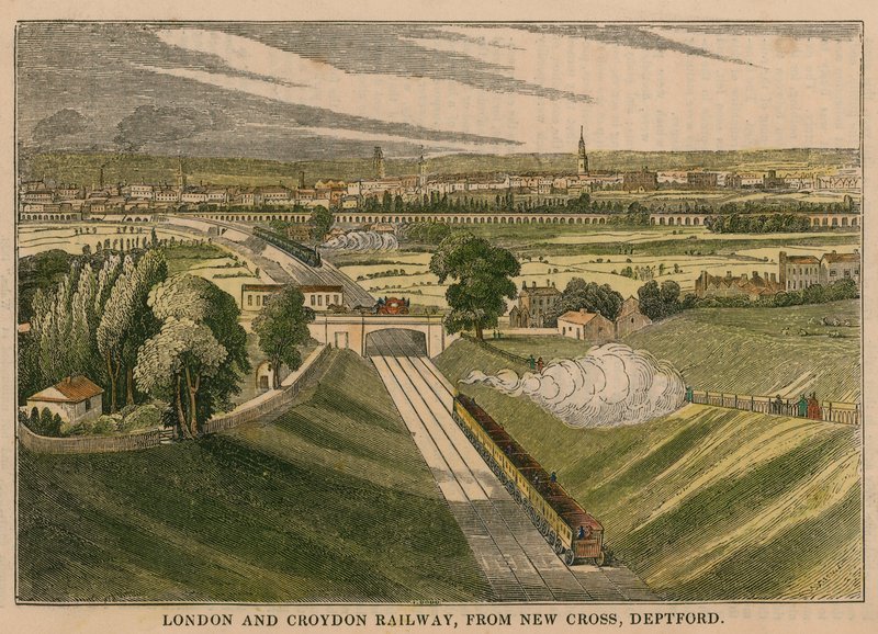 London and Croydon Railway, z New Cross Deptford od English School