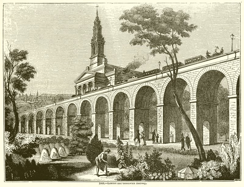 Londýn a Greenwich Railway od English School