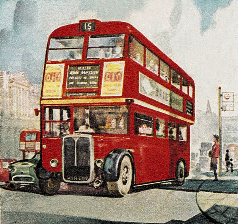 Londýnský autobus od English School