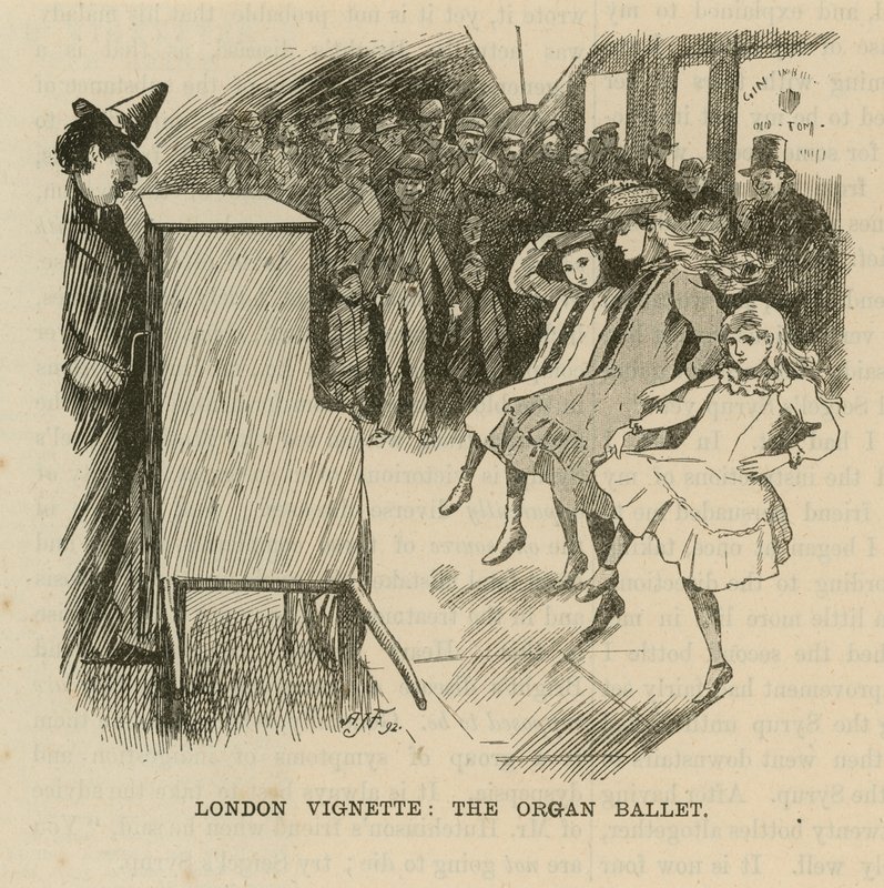 Londýnská viněta: varhanní balet od English School