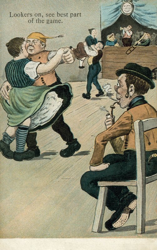 Dívejte se, jak vypadá nejlepší část hry (barevné litografie) od English School