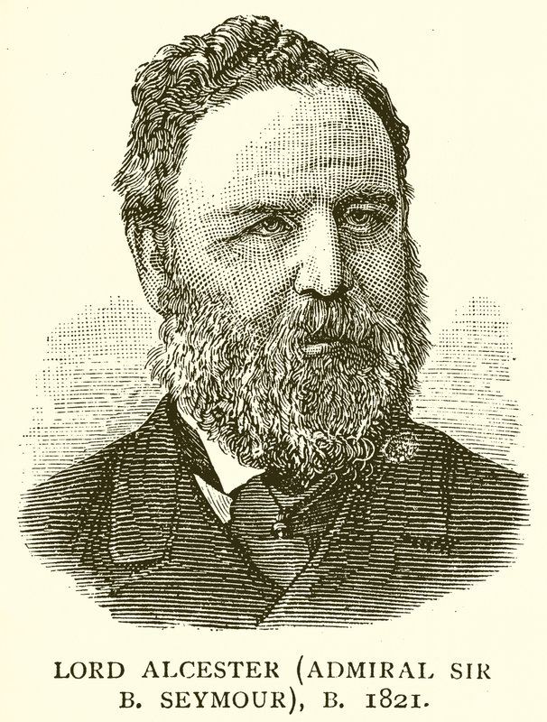 Lord Alcester (admirál Sir B. Seymour), B. 1821 od English School