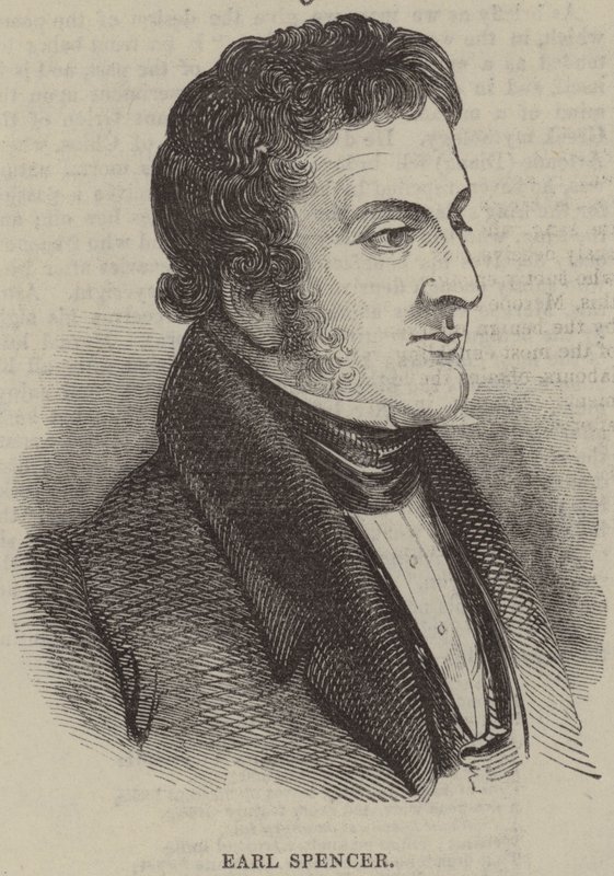Lord Althorp, hrabě Spencer od English School