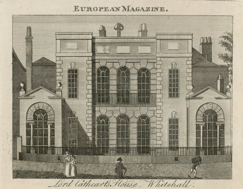 Dům lorda Cathcarts ve Whitehallu od English School