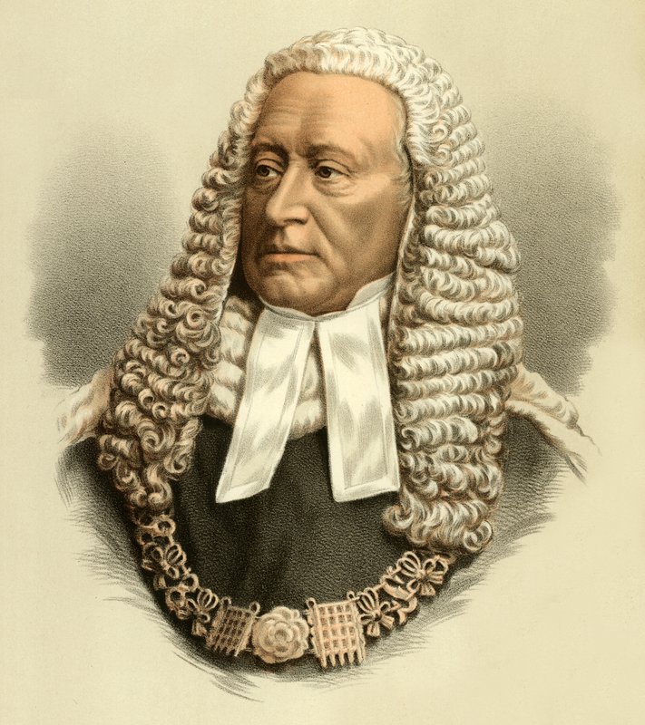 Lord hlavní soudce Cockburn od English School