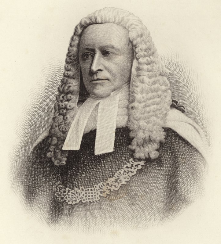 Lord hlavní soudce Cockburn od English School