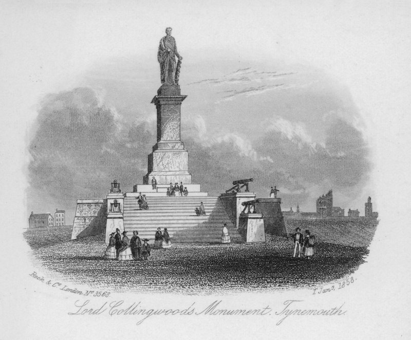 Pomník lorda Collingwooda, Tynemouth od English School