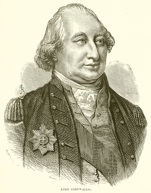 Lord Cornwallis od English School