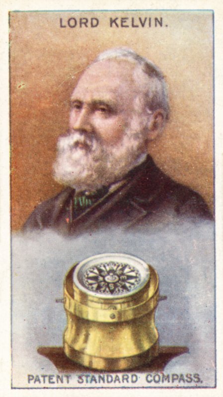 Lord Kelvin, patentový standardní kompas od English School